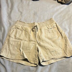 Women's Tan Casual Shorts